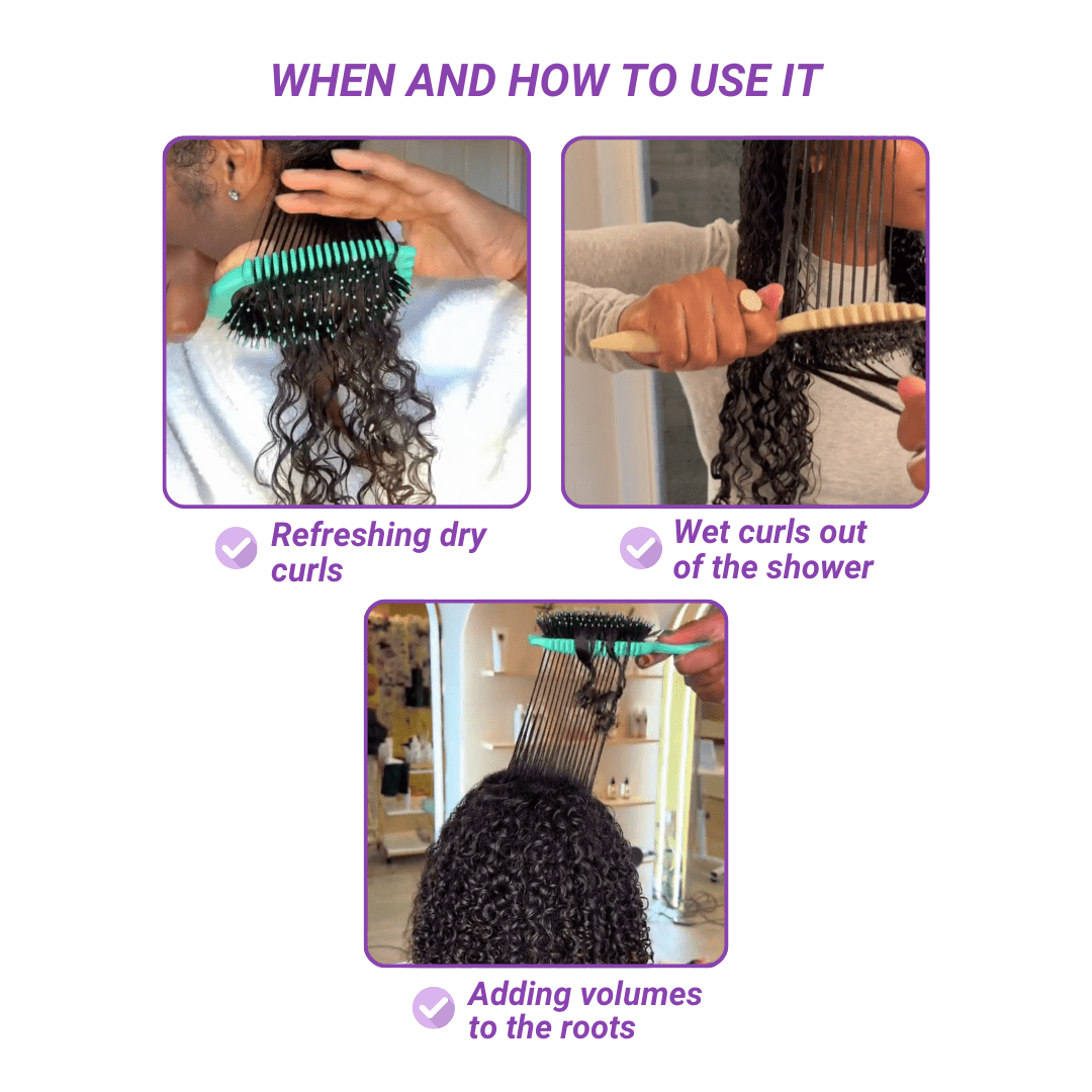 Numoya - Curl-Defining Brush - NUMOYA