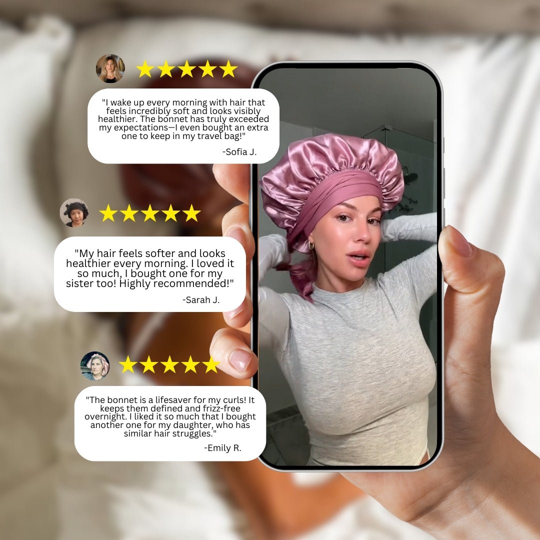 Numoya Silq™ Bonnet - Nº04 Rose Blush (BOGO) - NUMOYA