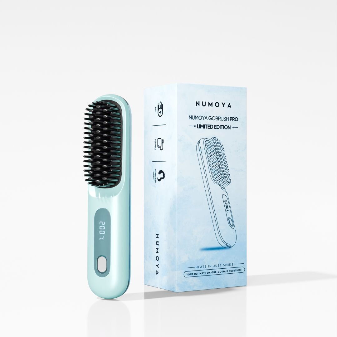 [NEW] Numoya Portable Straightener Brush - GoBrush PRO - NUMOYA