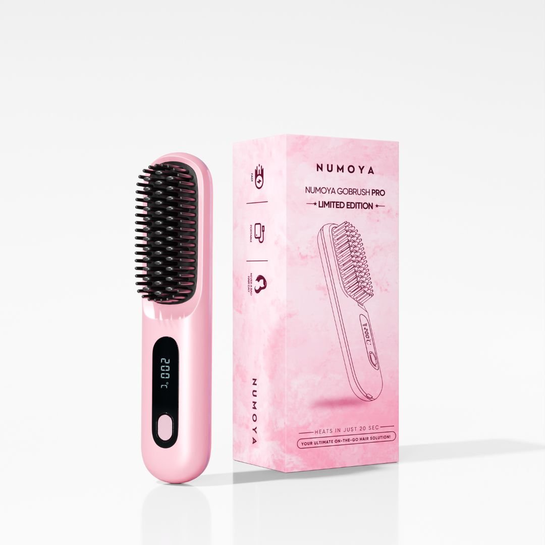[NEW] Numoya Portable Straightener Brush - GoBrush PRO - NUMOYA