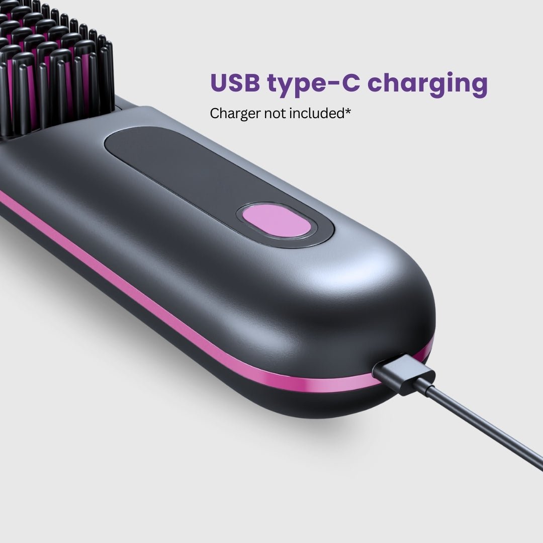 [NEW] Numoya Portable Straightener Brush - GoBrush PRO - NUMOYA