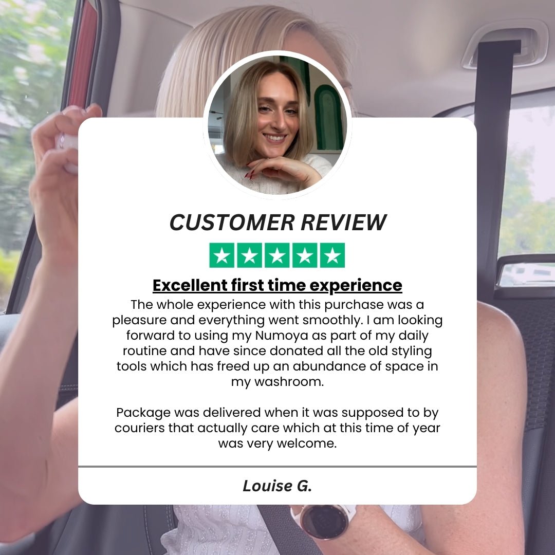 [NEW] Numoya Portable Straightener Brush - GoBrush PRO - NUMOYA