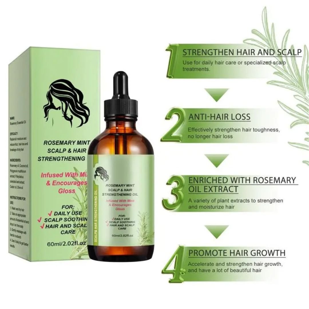Rosemary - Hair Strengthening Oil - NUMOYA
